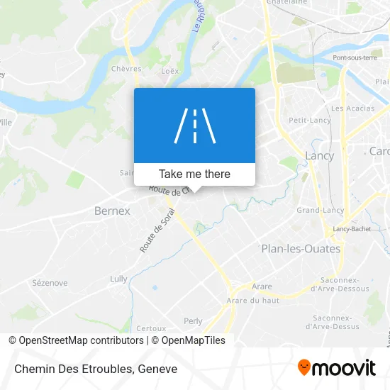 Chemin Des Etroubles map