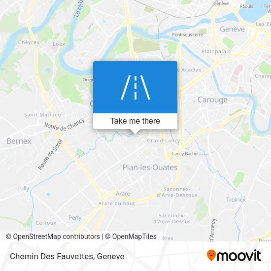 Chemin Des Fauvettes map