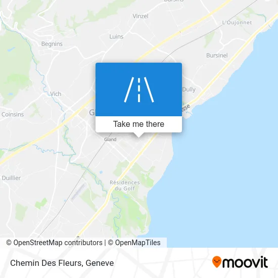 Chemin Des Fleurs map