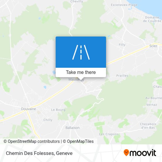 Chemin Des Folesses map