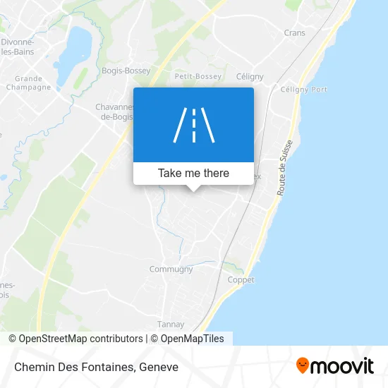 Chemin Des Fontaines map