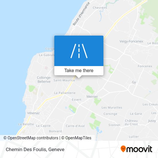 Chemin Des Foulis map