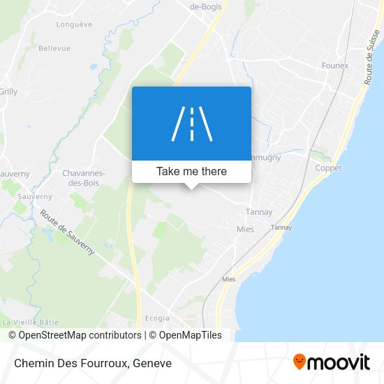 Chemin Des Fourroux map