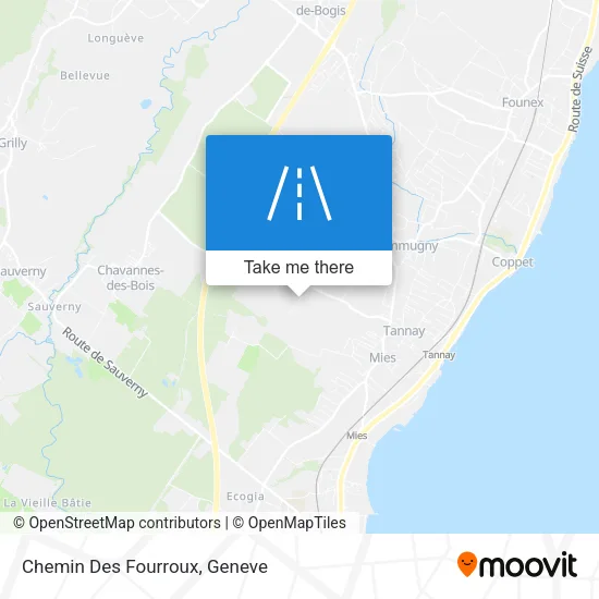 Chemin Des Fourroux map