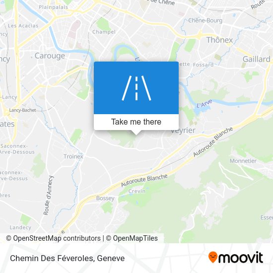 Chemin Des Féveroles map