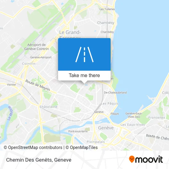 Chemin Des Genêts plan
