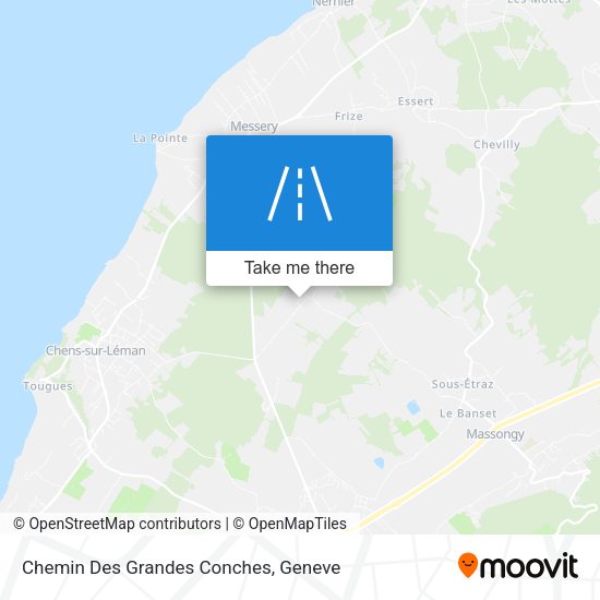 Chemin Des Grandes Conches map