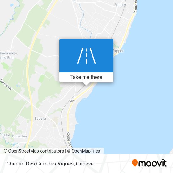 Chemin Des Grandes Vignes map