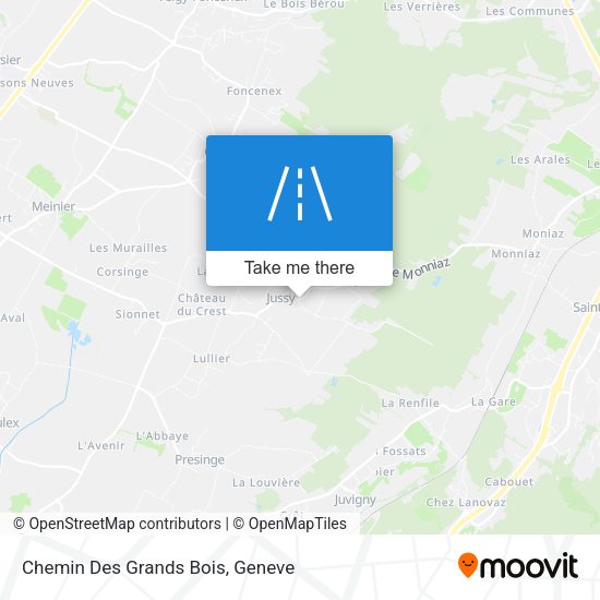 Chemin Des Grands Bois map