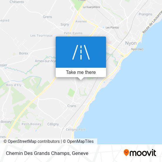 Chemin Des Grands Champs map