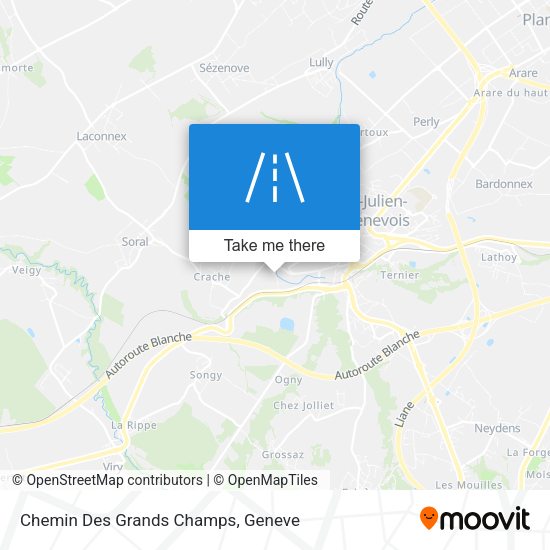 Chemin Des Grands Champs map