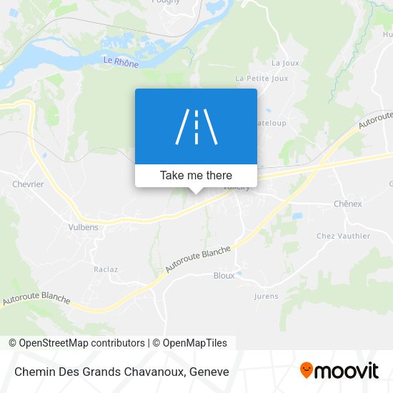 Chemin Des Grands Chavanoux map