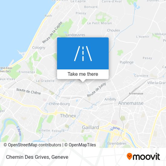 Chemin Des Grives map