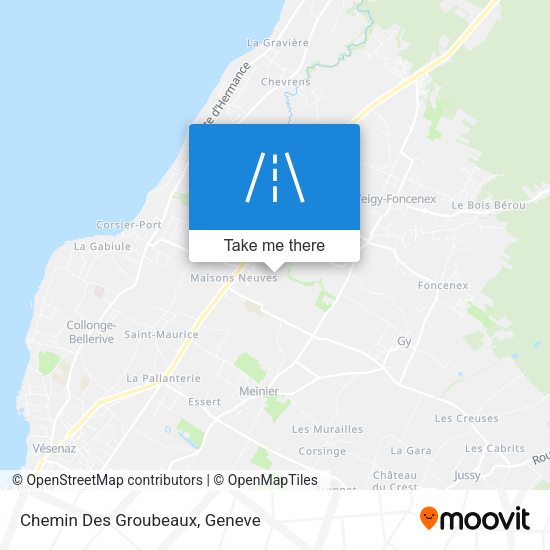 Chemin Des Groubeaux map