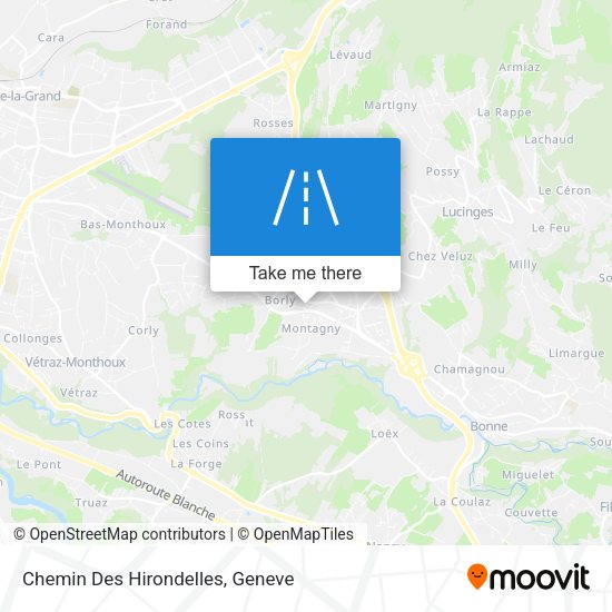 Chemin Des Hirondelles map