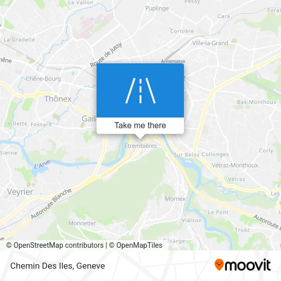 Chemin Des Iles map