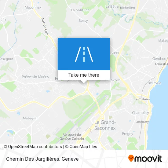 Chemin Des Jargilières map