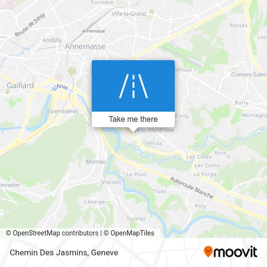 Chemin Des Jasmins map