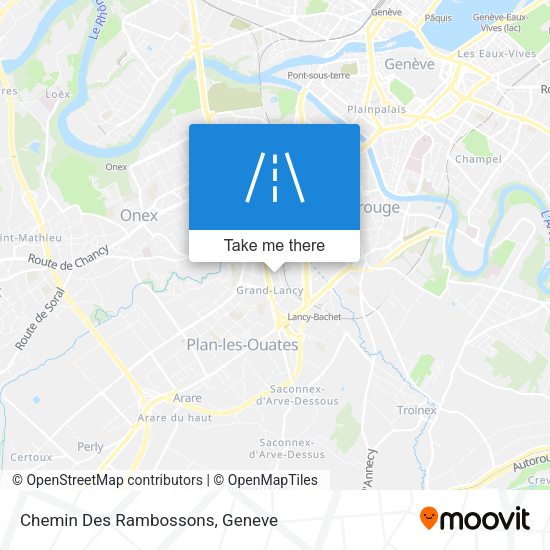 Chemin Des Rambossons map