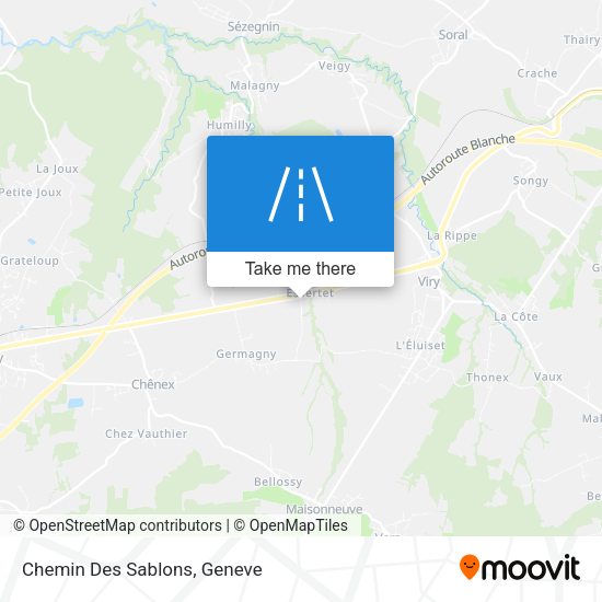 Chemin Des Sablons map