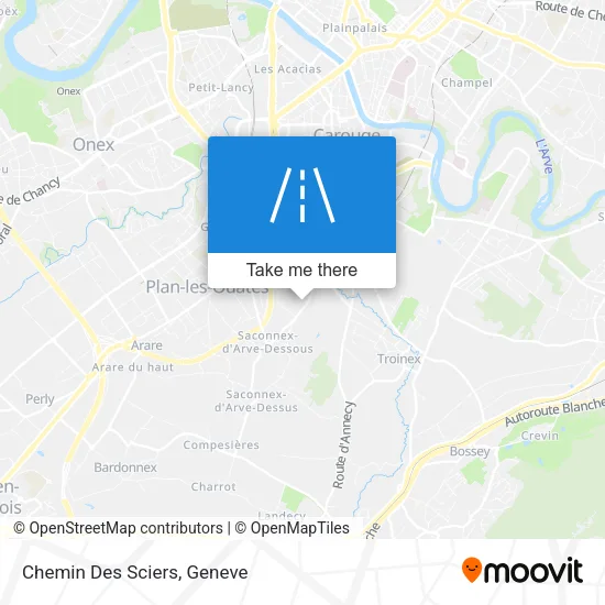 Chemin Des Sciers map
