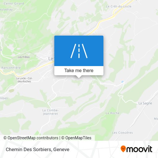 Chemin Des Sorbiers map