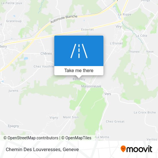 Chemin Des Louveresses map