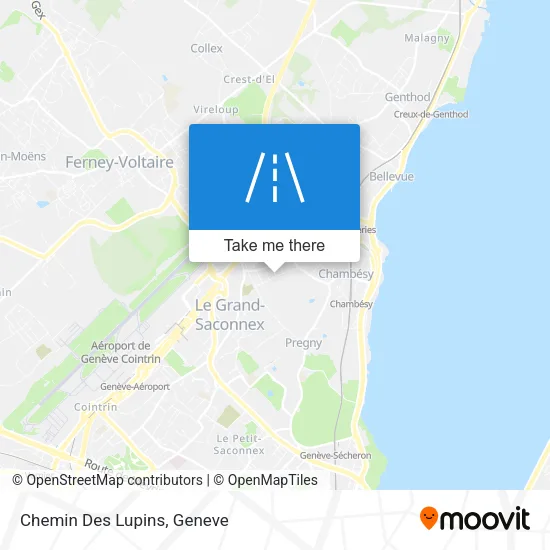 Chemin Des Lupins map