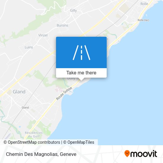 Chemin Des Magnolias map