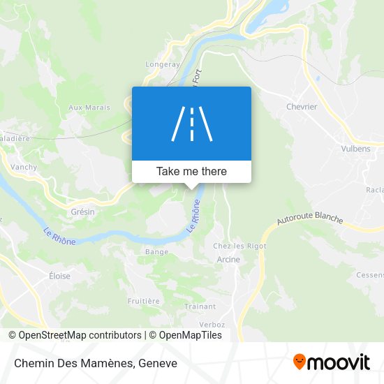 Chemin Des Mamènes map