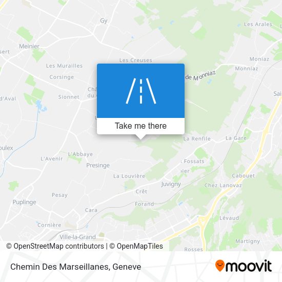 Chemin Des Marseillanes map