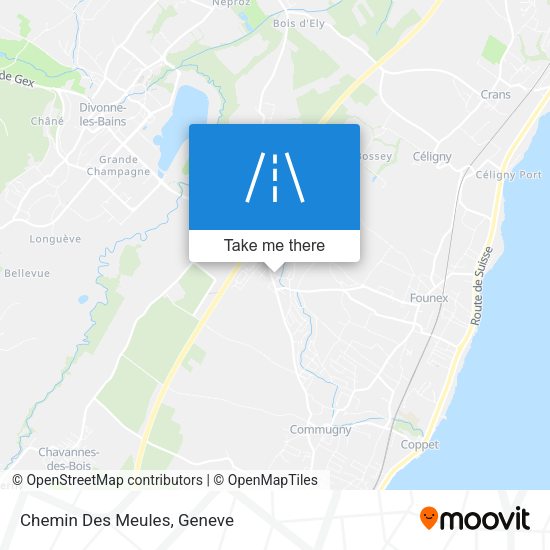 Chemin Des Meules map