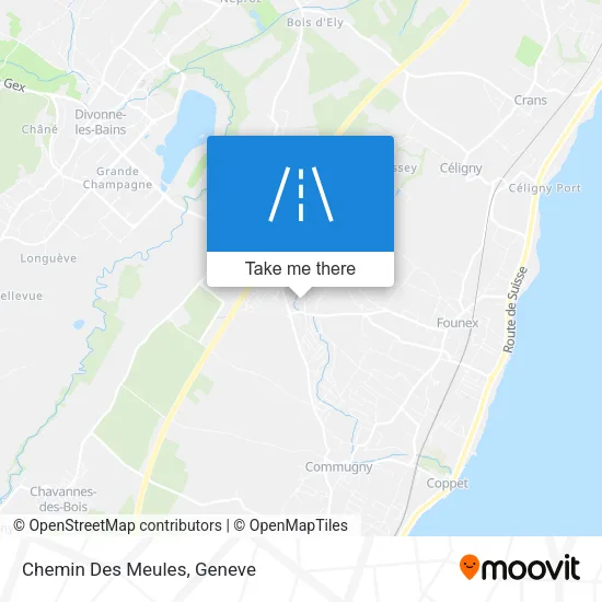 Chemin Des Meules map
