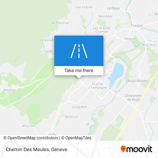 Chemin Des Meules map
