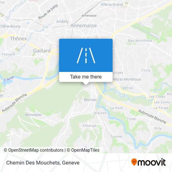 Chemin Des Mouchets map