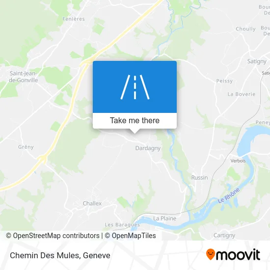 Chemin Des Mules map