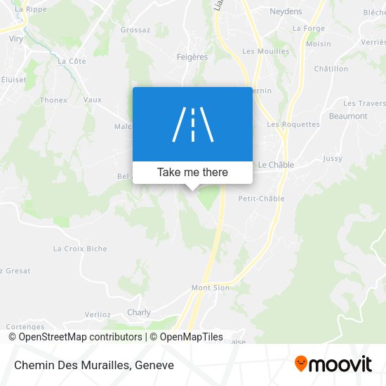 Chemin Des Murailles map