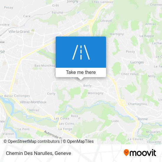 Chemin Des Narulles map