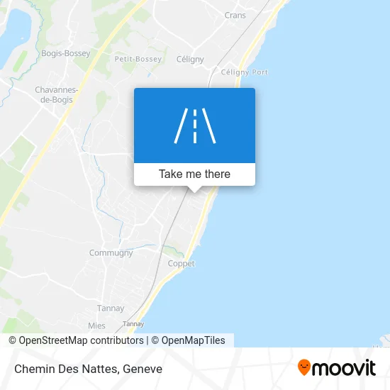 Chemin Des Nattes map