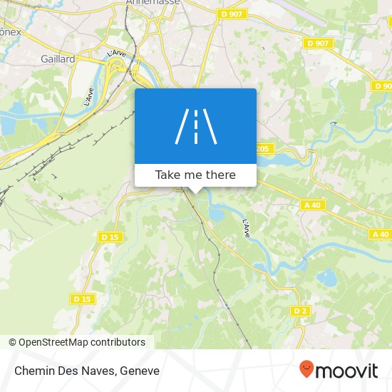 Chemin Des Naves map
