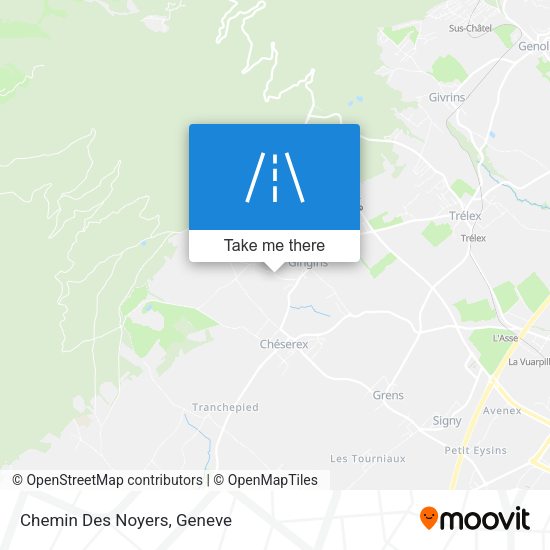 Chemin Des Noyers map