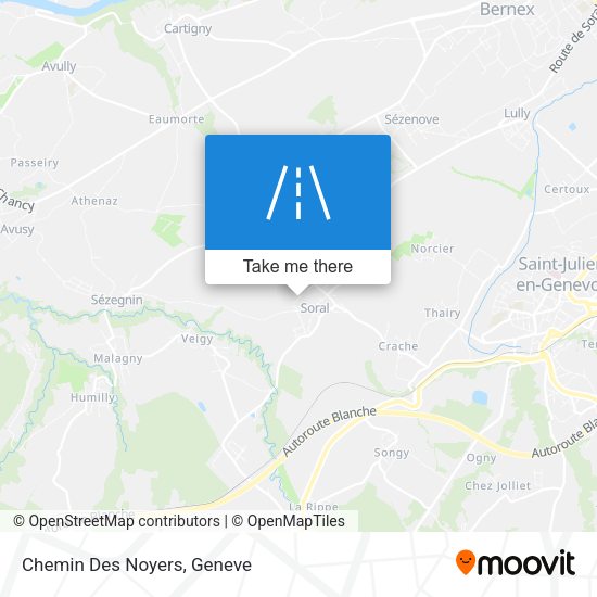 Chemin Des Noyers map