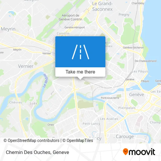 Chemin Des Ouches map