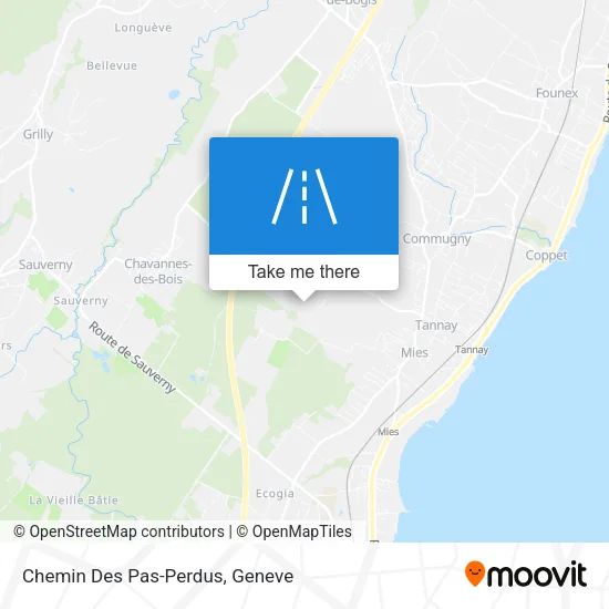 Chemin Des Pas-Perdus map