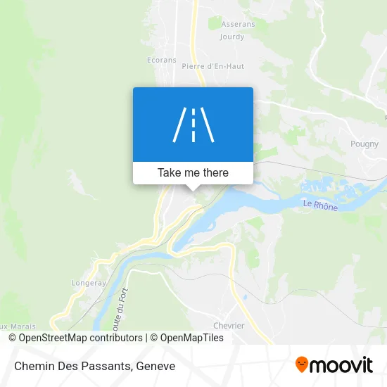 Chemin Des Passants map