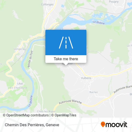 Chemin Des Perrières map