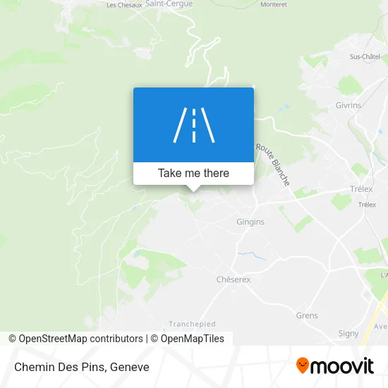 Chemin Des Pins map