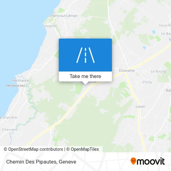 Chemin Des Pipautes map