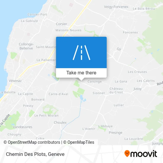 Chemin Des Plots map
