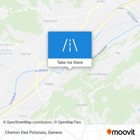 Chemin Des Polonais map